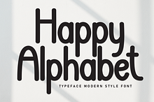 Happy Alphabet | Script Font