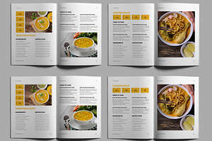 Recipe Cookbook Template