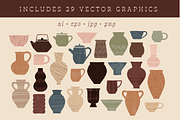 Vector Pottery Ceramics Illustration, an Object Illustration by Gross Illustrations (Thumbnail 3 of 7)