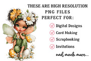 Whimsical Easter Fairy Clipart, an Illustration by OK Design (Thumbnail 5 of 6)