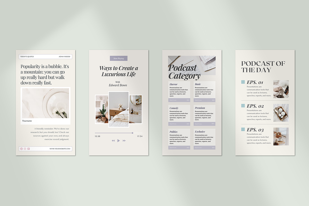 Instagram Podcast Starter Kit, a Social Media Template by Analogi Studio (Photo 25 of 27)