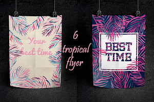 6 tropical flyers