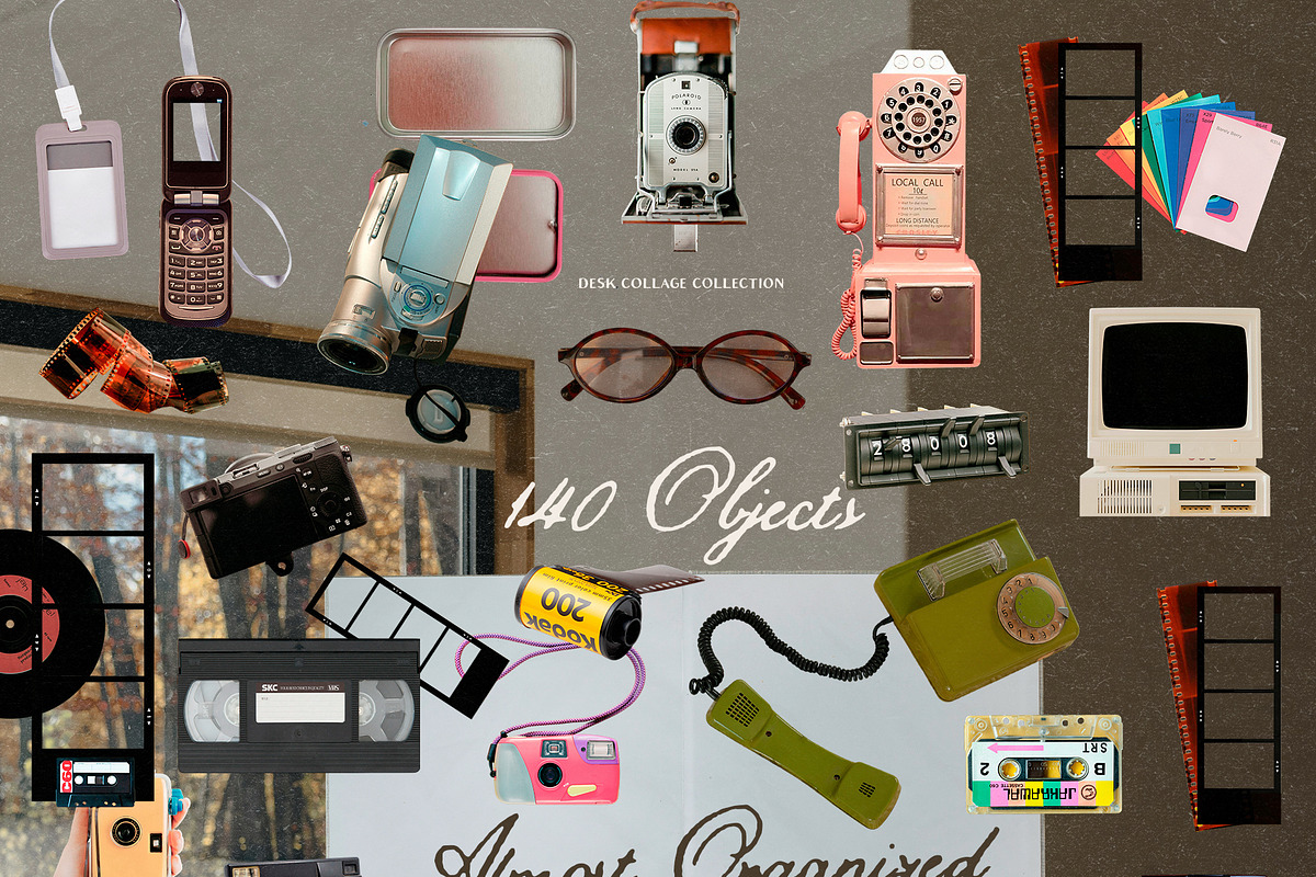 Almost Organized: Desk Collage Pack, an Object Graphic by Purple (Photo 14 of 16)