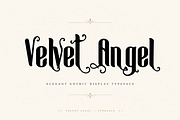 Velvet Angel – Elegant Display Font, a Script Font by Wow Magic (Thumbnail 1 of 5)