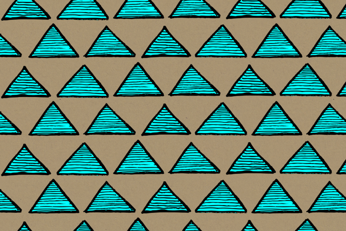 Hand Drawn Tribal Pattern Pack preview 2