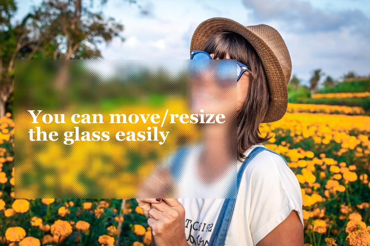 Tiny Lens Glass Effect Photo, a Layer Style Add-On by WudelMbois Studio (Photo 2 of 3)
