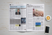 Newspaper Template News, a Magazine Template by GreenDesign (Thumbnail 4 of 5)
