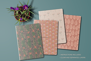 Botanical Boho-Inspired Patterns