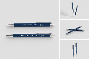 Pen Mockup, a Pens & Pencil Mockup by xavier_studio