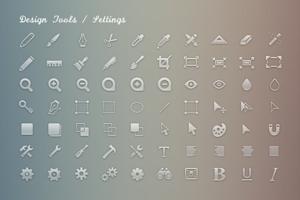 602 Simplicons Icon set