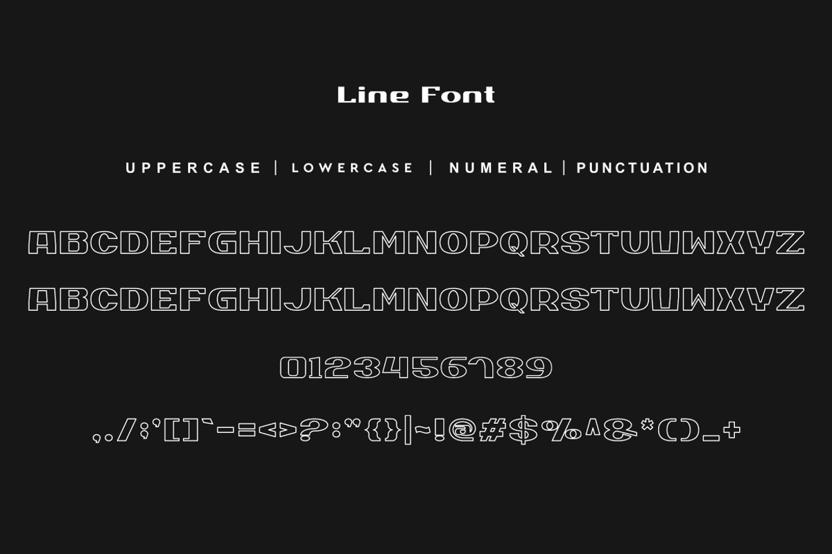 Gedors Boldner - Futuristic Font, a Sans Serif Font by QR Design Studio (Photo 11 of 12)