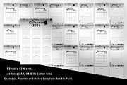 2026 Calendar, Landscape & Portrait, a Stationery Template by MNT-Creator (Thumbnail 7 of 8)