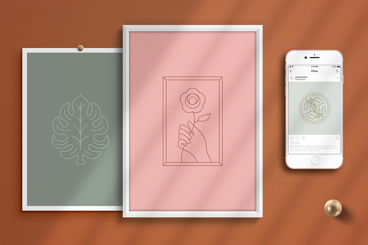 Logo Line Elements Collection, a Decorative Illustration by Vasya Kobelev (Photo 11 of 11)