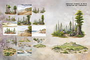 Watercolor Baby Dinosaurs, an Animal Illustration by Dazzling Art Boutique (Thumbnail 5 of 8)