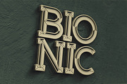 Bionic - Modern Font, a Font by MIIM (Thumbnail 5 of 5)