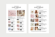 Wholesale Line Sheet Canva Templates, a Flyer Template by Meenom Templates (Thumbnail 7 of 8)