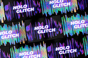 Holographic Glitch. 3D Backgrounds, a Texture Graphic by Julie&Taily (Thumbnail 9 of 19)