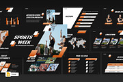 Sport Week Google Slides, a Presentation Template by Loin Studio (Thumbnail 1 of 4)