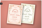 Peach Fuzz Color Birthday Invitation, a Card Template by Neermana (Thumbnail 1 of 4)