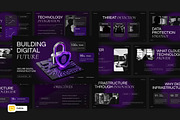 Secure Digital Infrastructure, a Presentation Template by Loin Studio (Thumbnail 1 of 4)