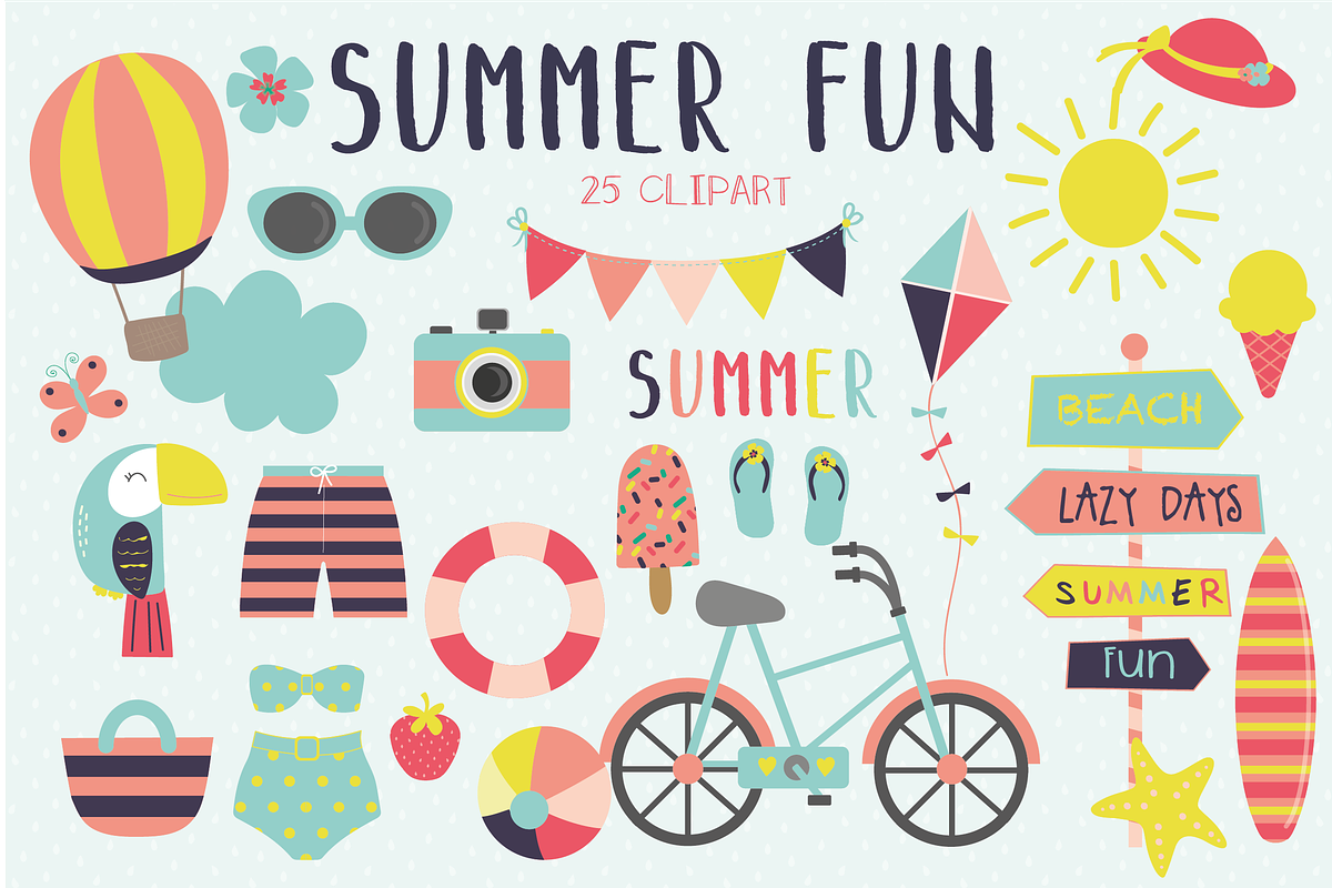 Big summer bundle, an Illustration by Poppymoondesign (Photo 16 of 20)