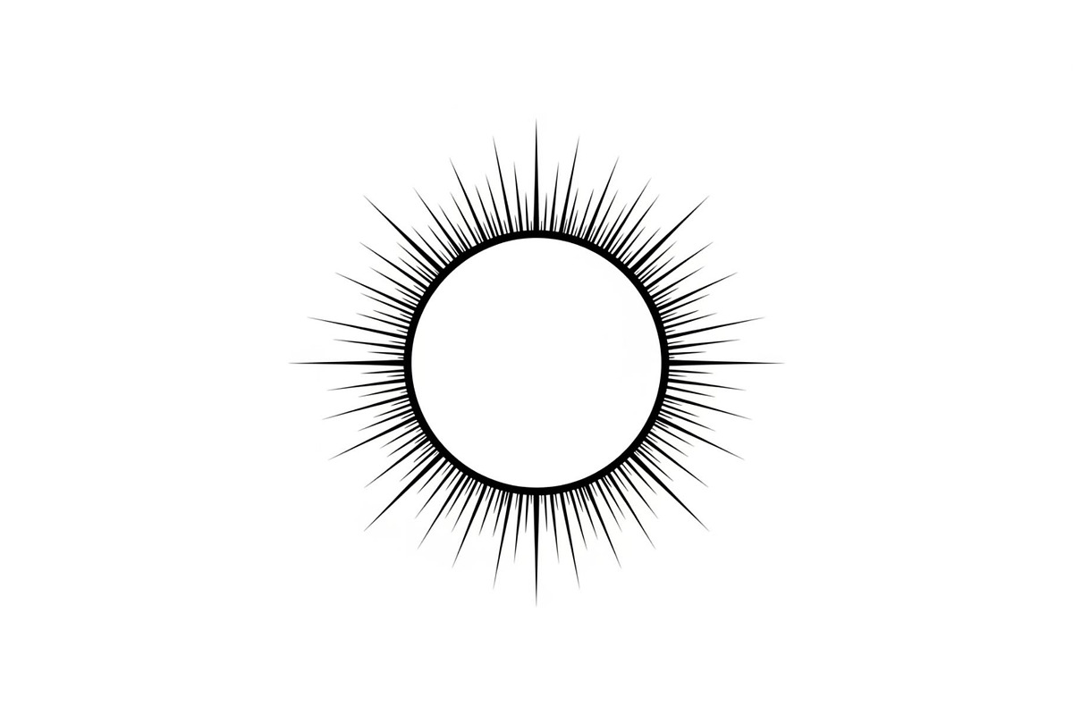 Sunburst Rays Vector Bundle Bundle, an Illustration by yasushie (Photo 16 of 31)