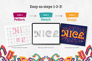 Inspired Lettering Creative Builder, a Brush Add-On by Nico-Ng (Thumbnail 3 of 23)