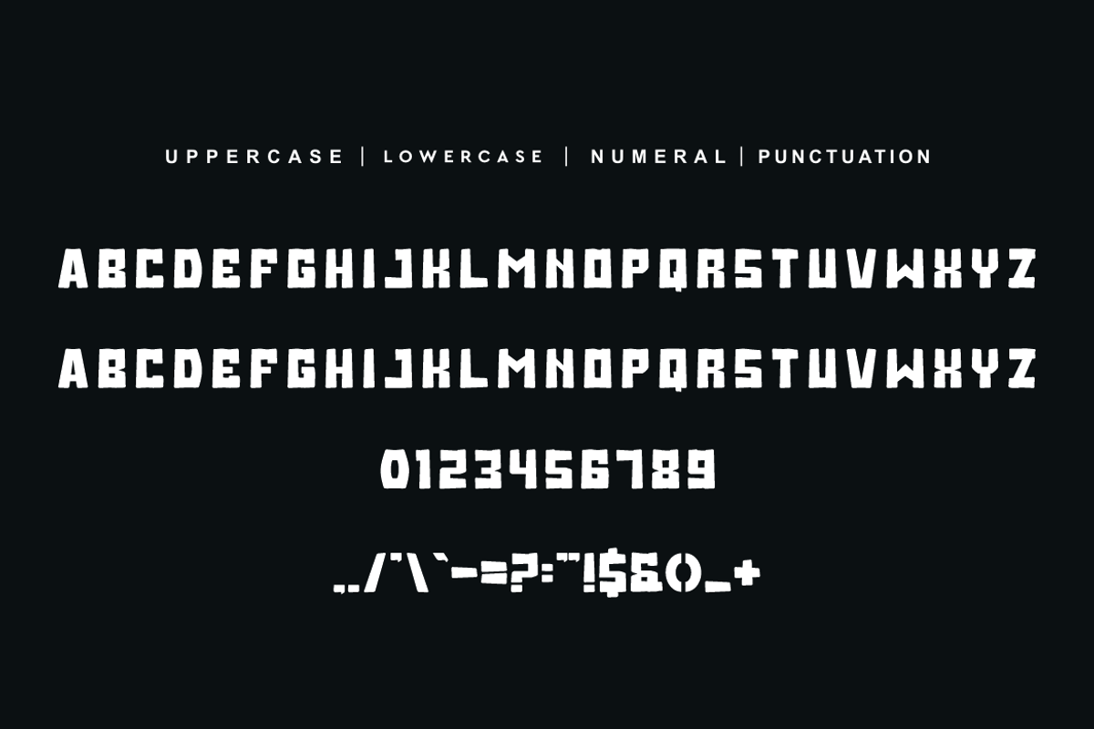 Thick Gazone - Rounded Font, a Sans Serif Font by QR Design Studio (Photo 6 of 7)