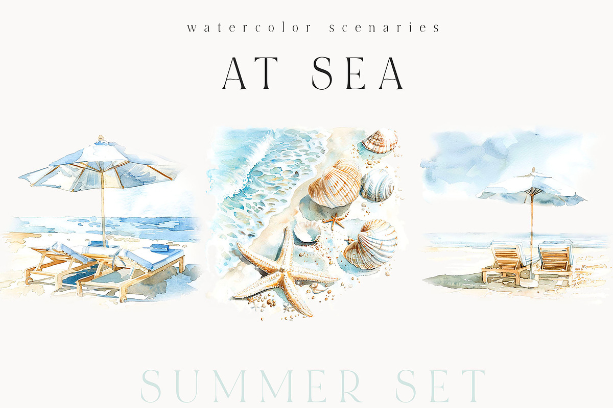 New! Summer Edition Bundle, a Seasonal Illustration by Isabelle Salem (Photo 28 of 118)