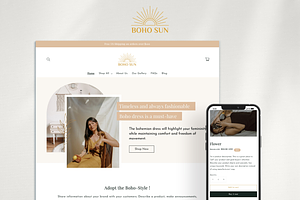 Boho Sun - Fashion Shopify Theme