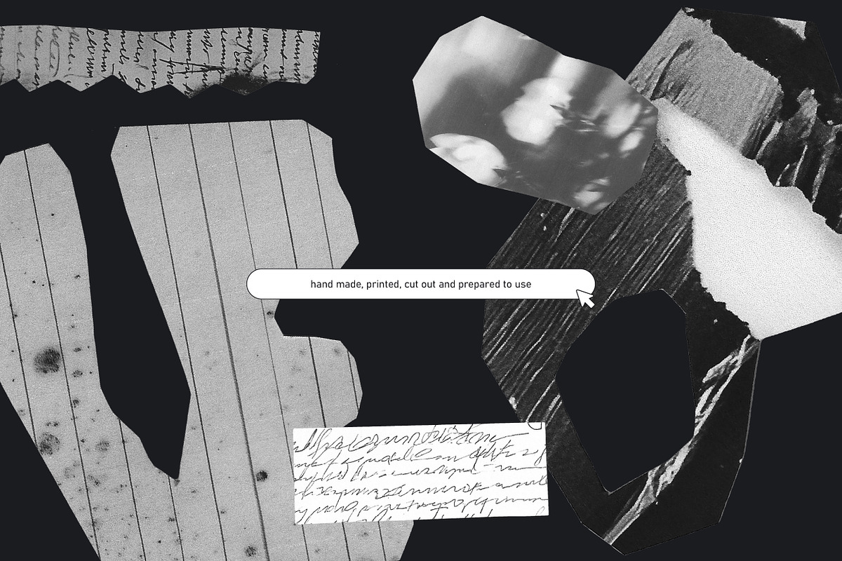 MILLENNIAL Abstract Collage 1, an Object Graphic by angelainthefields (Photo 5 of 10)