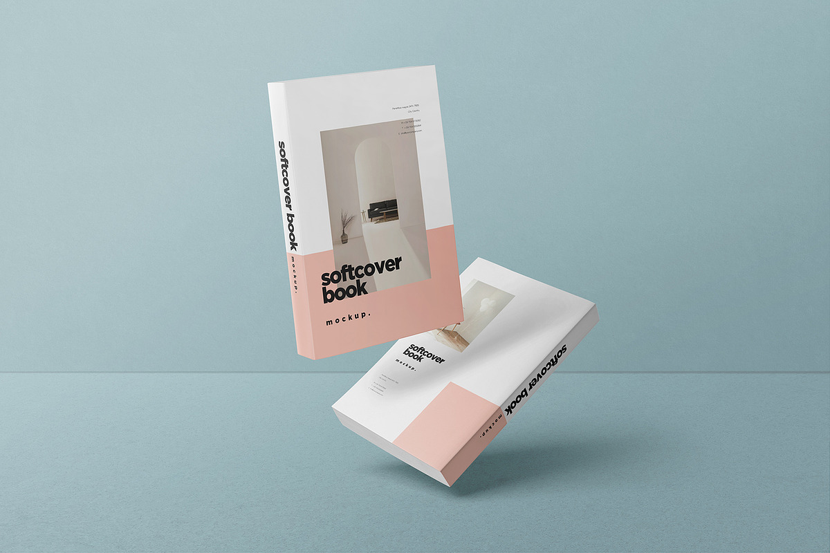Book Mockup, a Product Mockup by GfxFoundry (Photo 4 of 6)