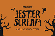 Jester Scream | a halloween font, a Handwritten Font by Beautypes (Thumbnail 1 of 7)