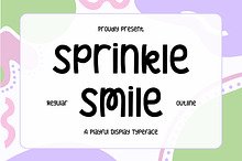 Sprinkle Smiles - Playful Type Font