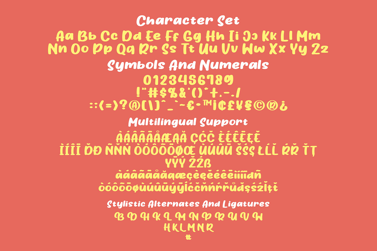 Hidden Cocktails Family Fonts, a Font by Crump Hand (Photo 8 of 8)