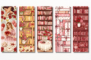 Valentine Bookmarks Png Bundle, a Graphic by Markicha Art (Thumbnail 10 of 10)