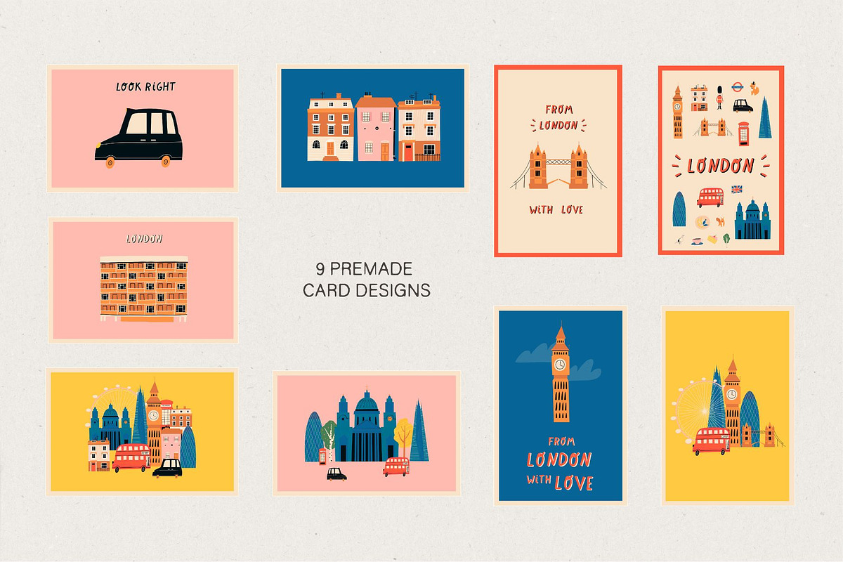 London hand drawn vectors, an Object Illustration by vanloveart (Photo 7 of 8)