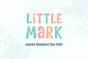 Little Mark - Handwritten font, a Font by Kat Anti (Thumbnail 1 of 6)