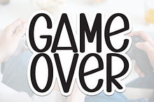 Game Over | Script Font