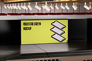 PROJECTOR SCREEN MOCKUP, an Advertising Mockup by safrizalstudio (Thumbnail 3 of 4)