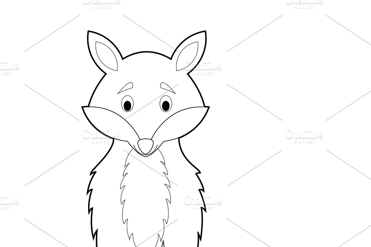 72x Animal Drawings for Coloring, an Animal Illustration by asantosg (Photo 6 of 6)