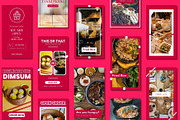 Food Blogger Story Canva Templates, a Templates & Theme by BoontenStudio (Thumbnail 2 of 8)