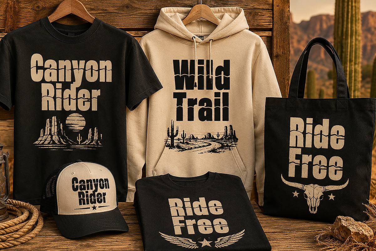 Canyon Rider, a Slab Serif Font by Wow Magic (Photo 2 of 4)