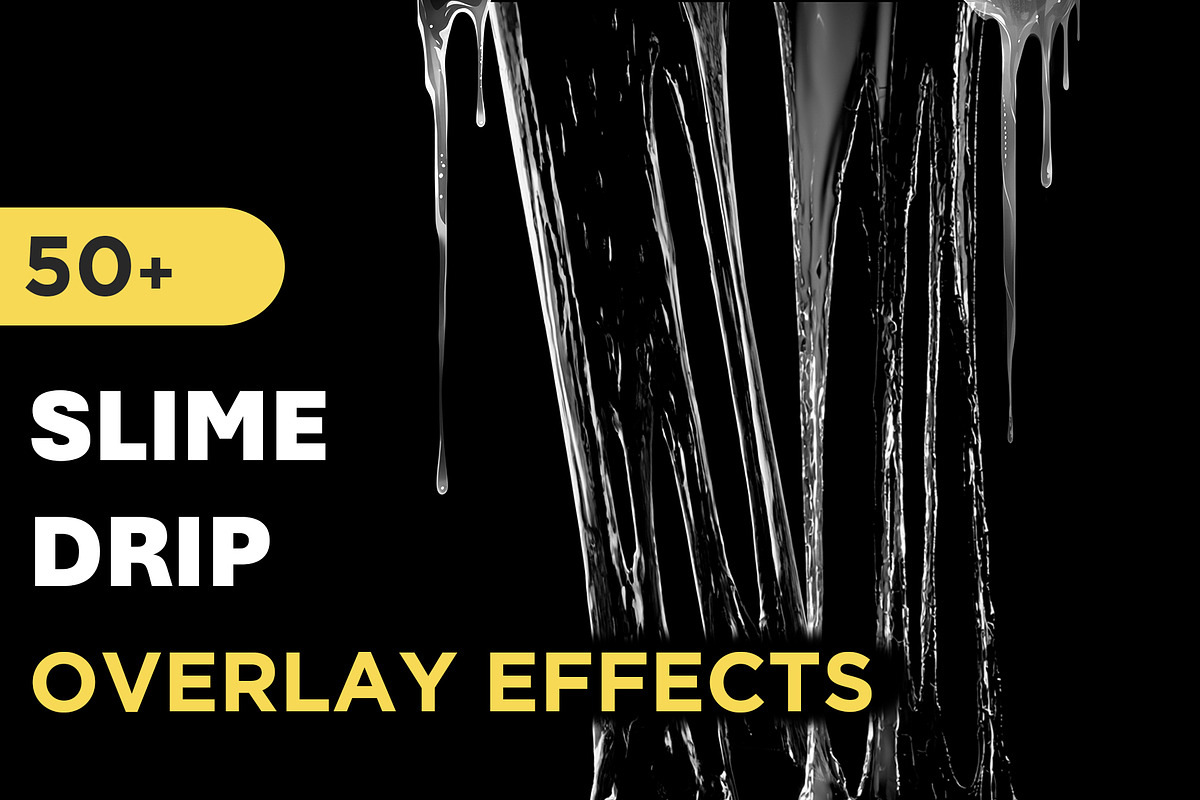 Slime Drip Overlays, an Object Graphic by Mikel Blazgad (Photo 1 of 9)