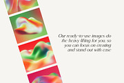Organic Gradient Shape Wallpapers, a Wallpaper Graphic by HipFonts (Thumbnail 3 of 10)