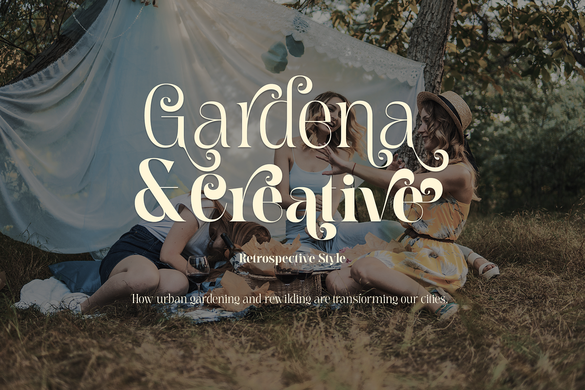 Meagre Display - 90s  Serif Family, a Serif Font by Holyline Design (Photo 14 of 15)