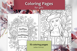 Coloring Book for Girls | Barbie