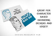 Procreate Drawing: Portrait Poses, a Shape Add-On by Design Resource Hub (Thumbnail 10 of 10)