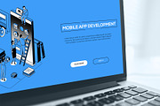 Technologies Line Isometric Set, a Templates & Theme by Boyko Pictures (Thumbnail 13 of 13)