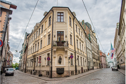 Riga, Latvia - Building on the, an Architecture Photo by COLORFUL